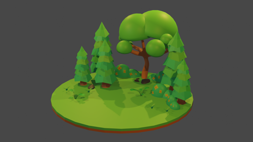 LOWPOLY GARDEN  preview image